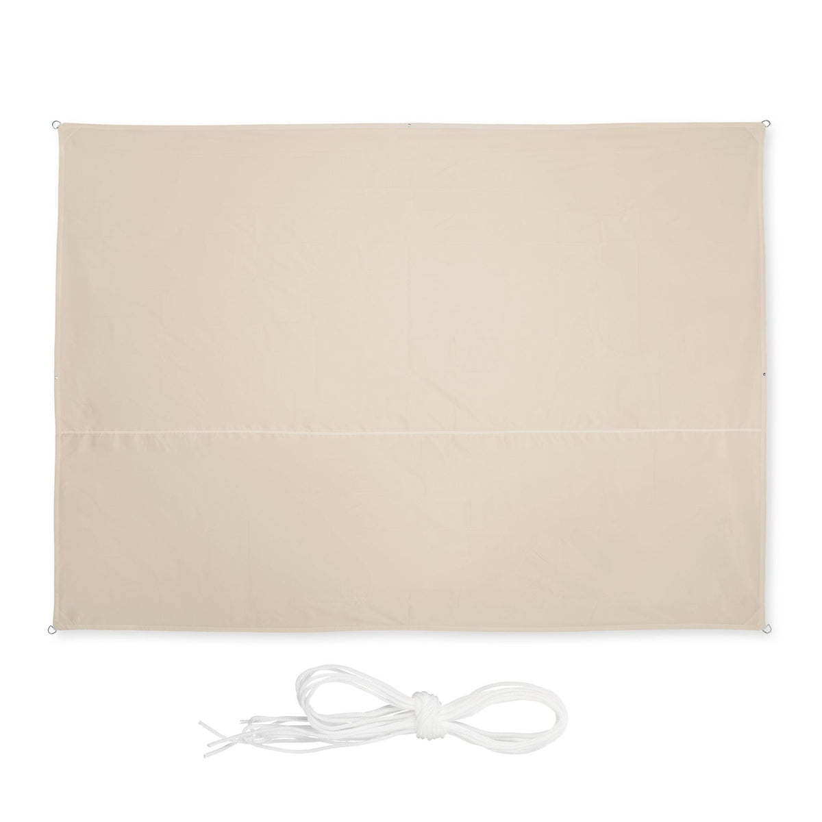 Sun sail rectangular yellow