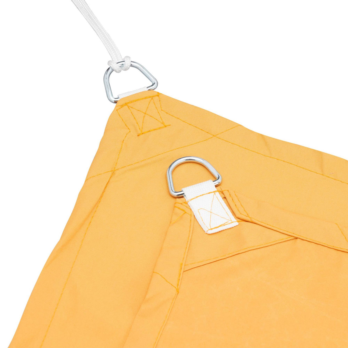 Sun sail rectangular yellow