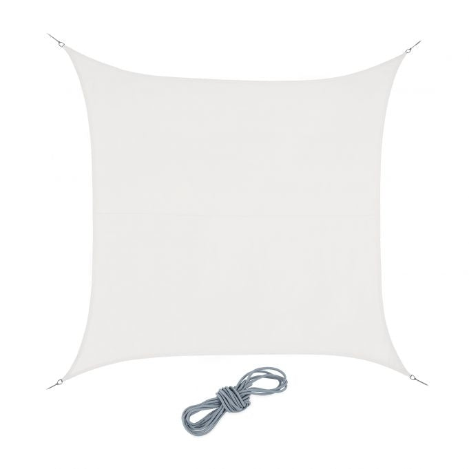 Sun sail square cream colored