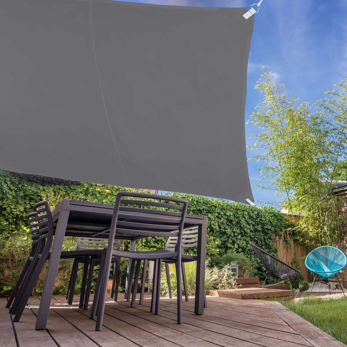 Sun sail square gray