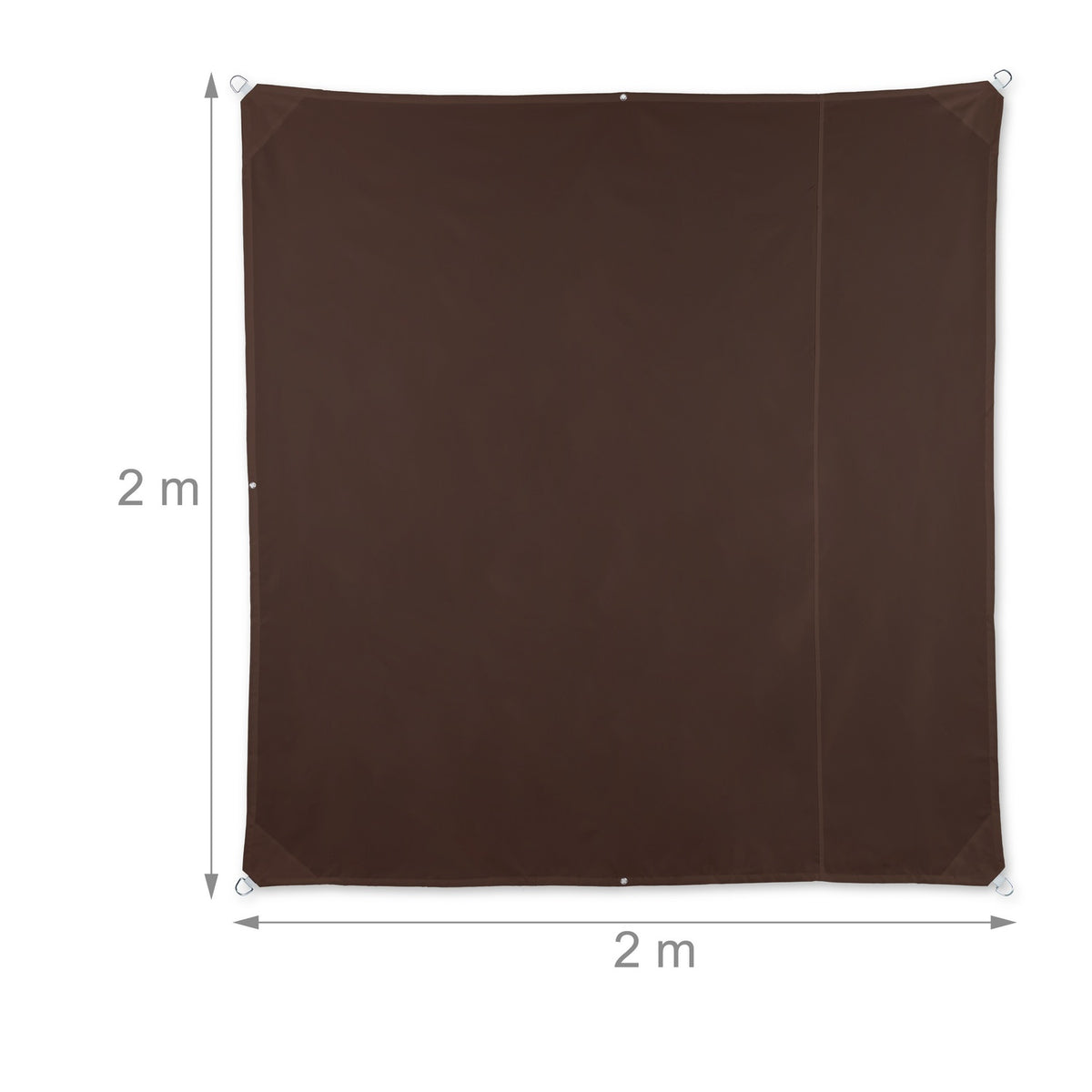 Sun sail square gray