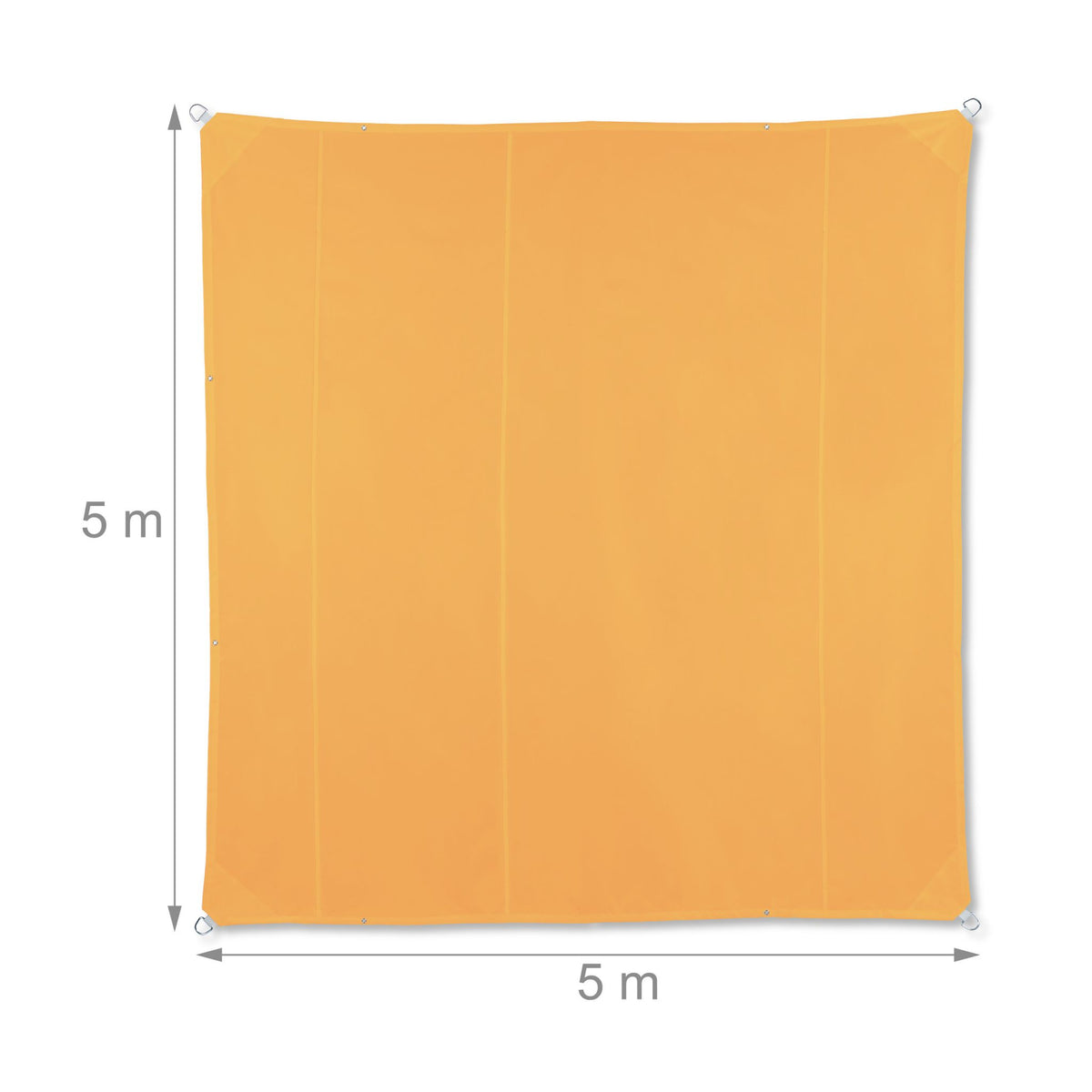Sun sail square yellow