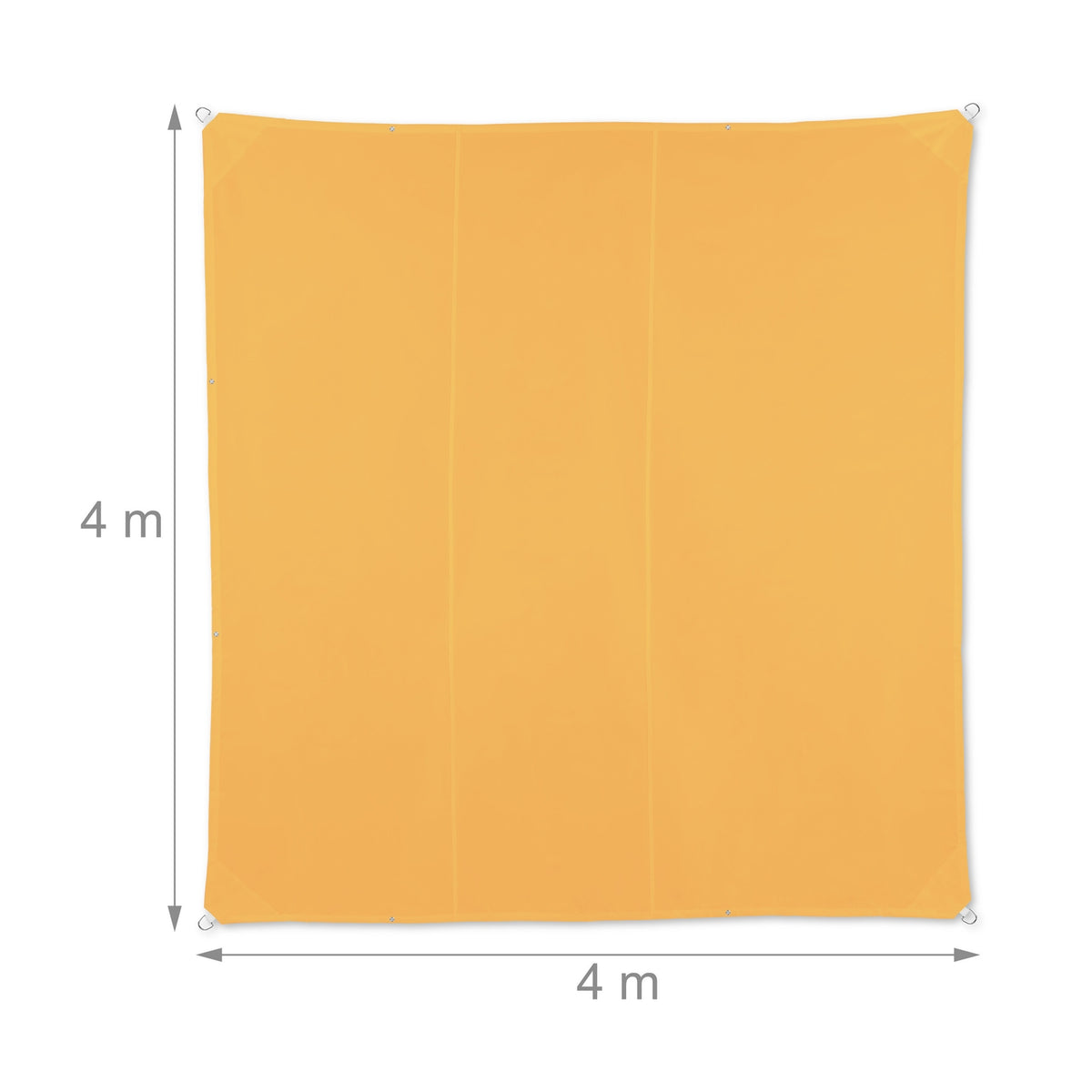 Sun sail square yellow