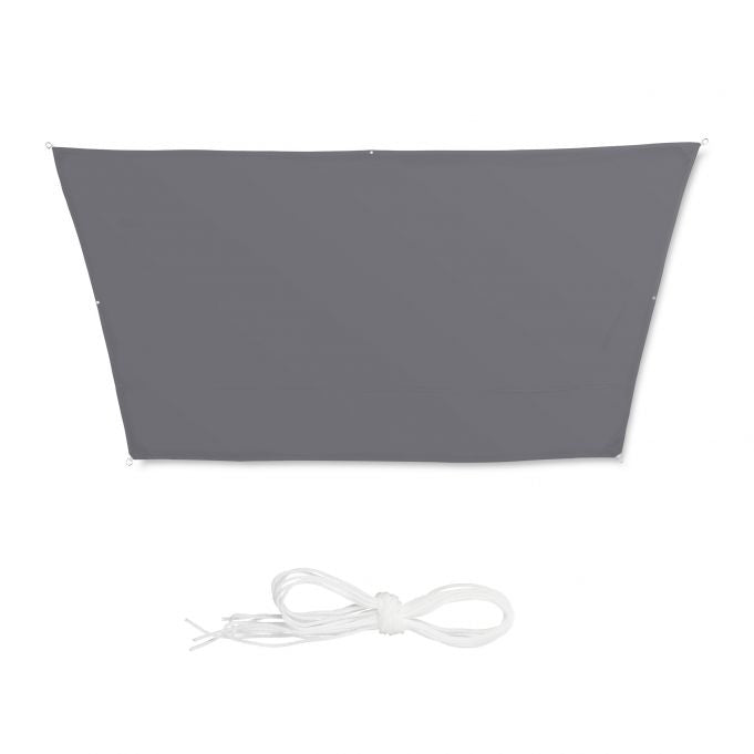 Sun sail trapezoidal gray