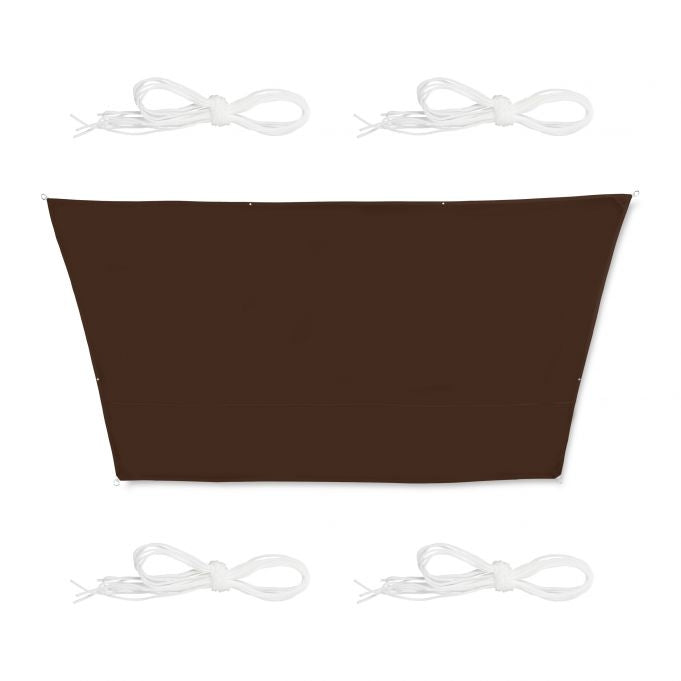Sun sail trapezoidal gray