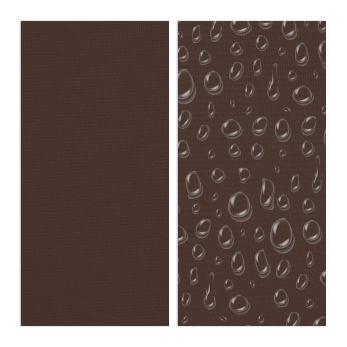 Sun sail triangular brown