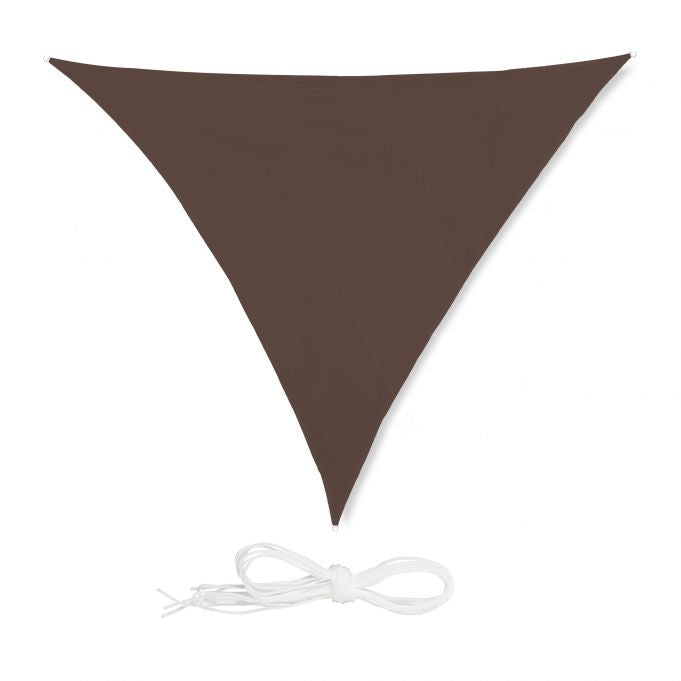 Sun sail triangular brown