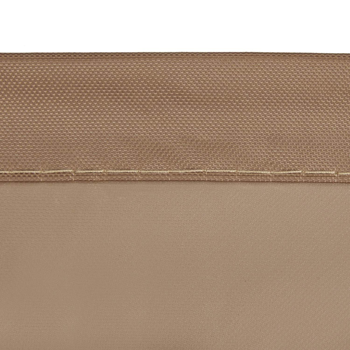 Sun sail triangular coffee brown