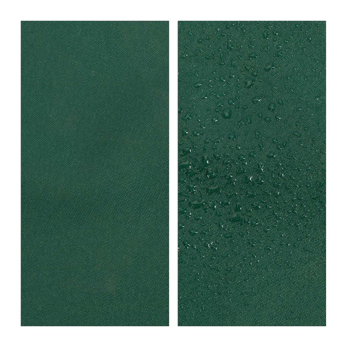 Sun sail triangular green