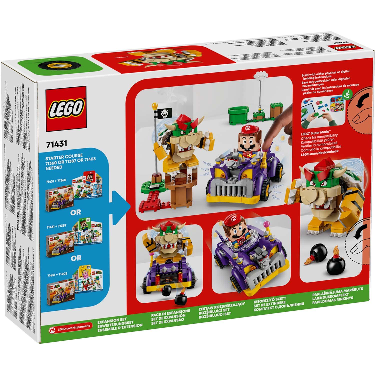Super Mario - Bowser's Muscle Car - Expansion set 71431