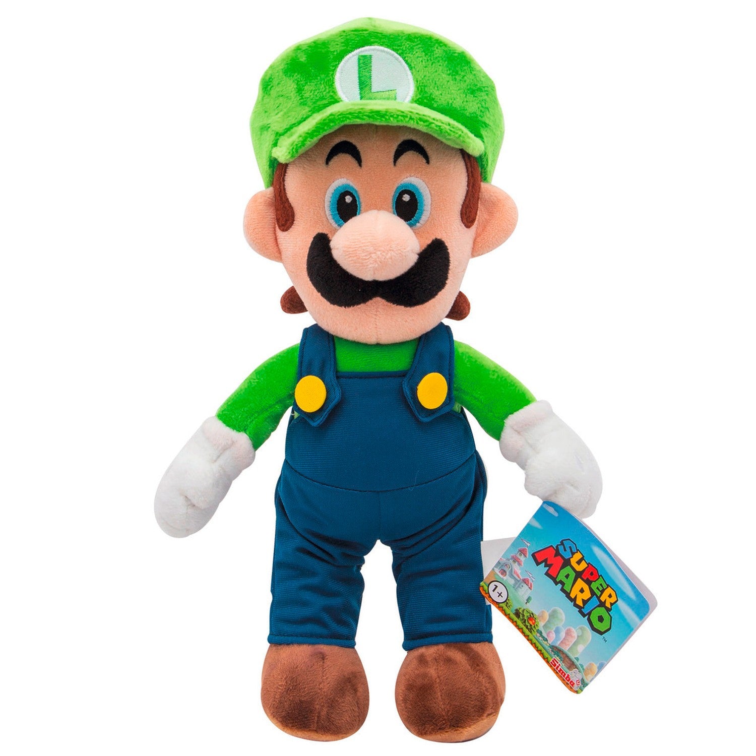Super Mario, Luigi Stuffed Animal (30cm)