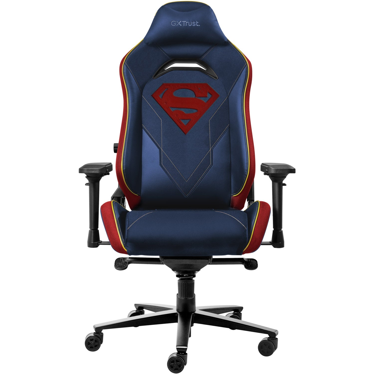 Superman Gaming Chair, Adjustable Lumbar Support, 4D Armrests