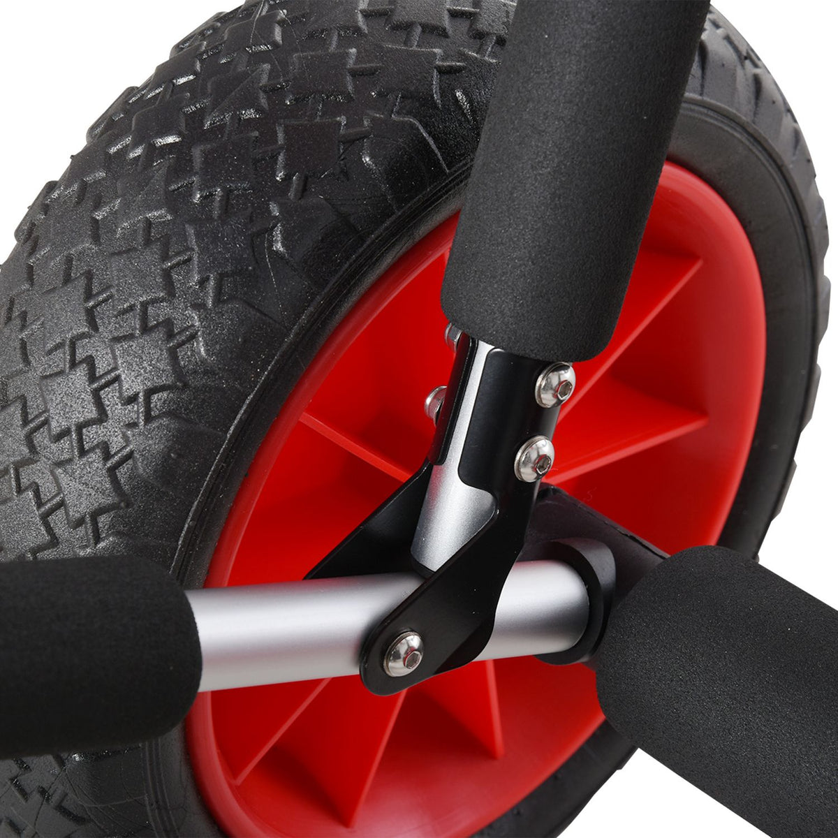 Surf Cart Surfboard Transport Cart Foldable Padded Pu Tires Aluminum Silver Up To 45 Kg L64 X W55 X H38.5 Cm
