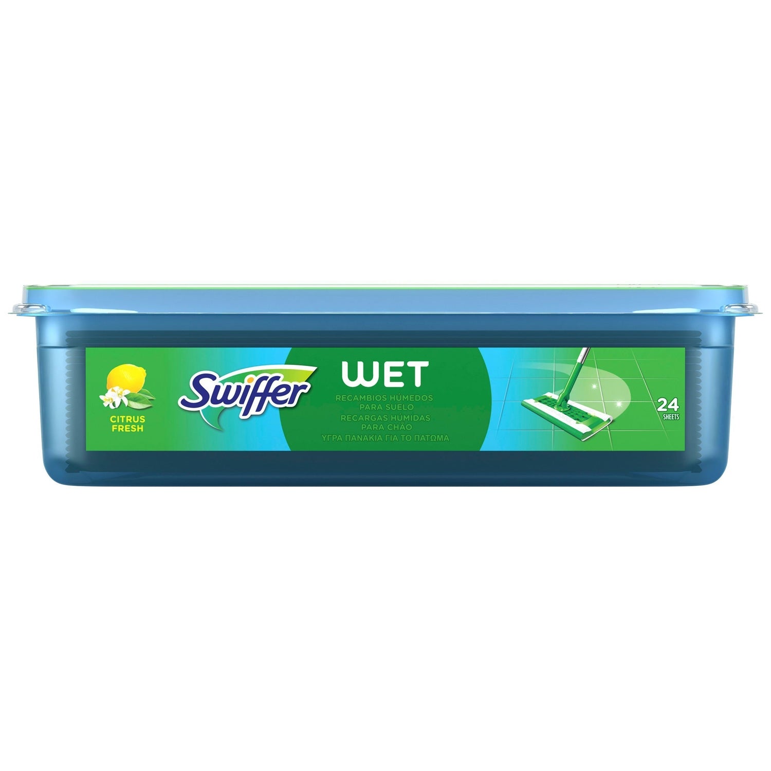 Sweeper Moist Refills For Floors x24