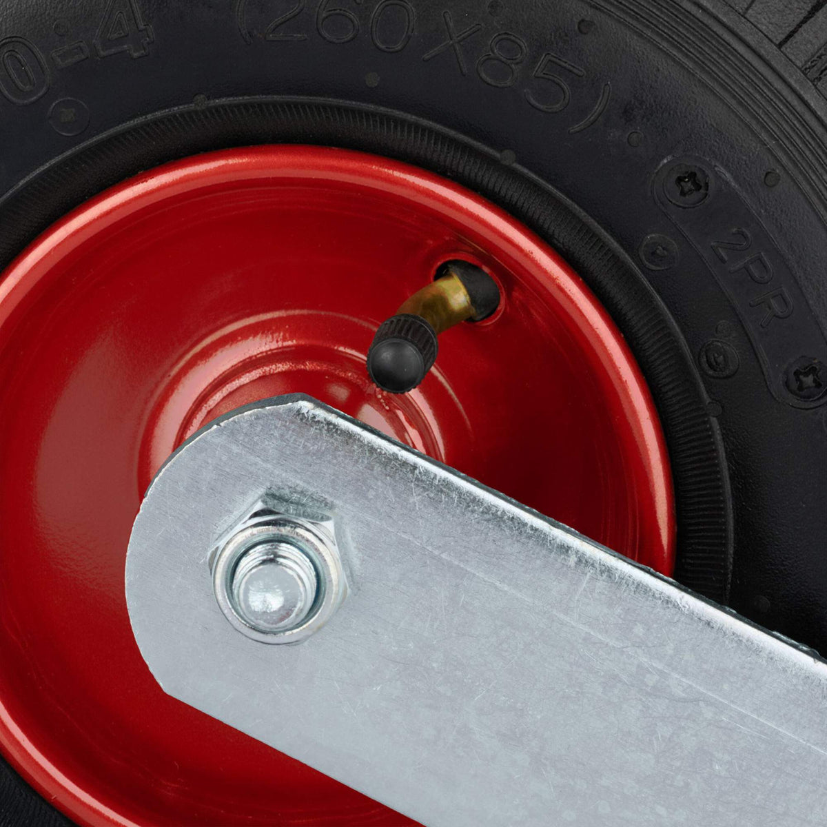 Swivel Castor Set with Pneumatic Tyres, 2 Pack