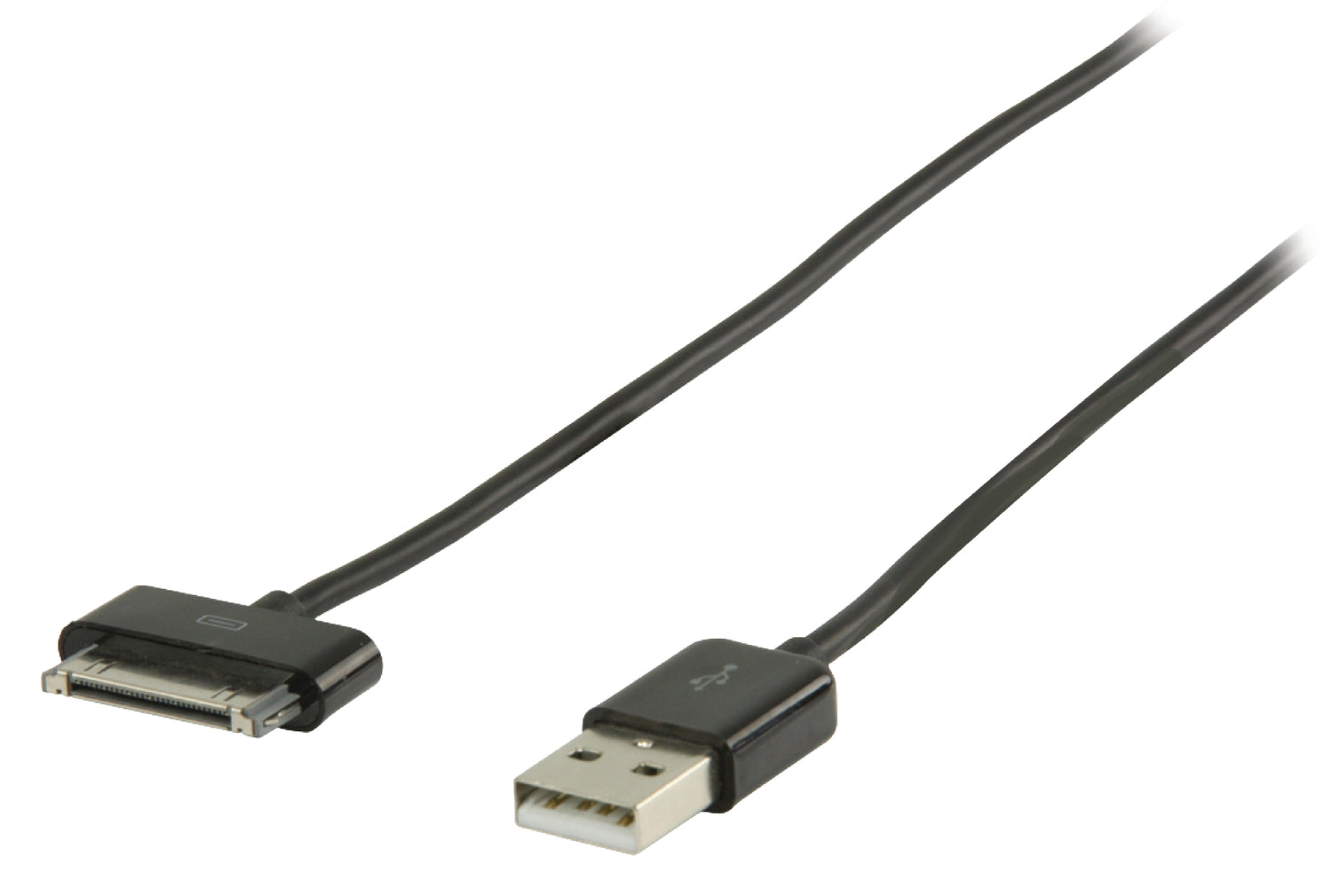 Sync and Charging Cable Apple Dock 30-Pin - USB A male 2.00 m Black