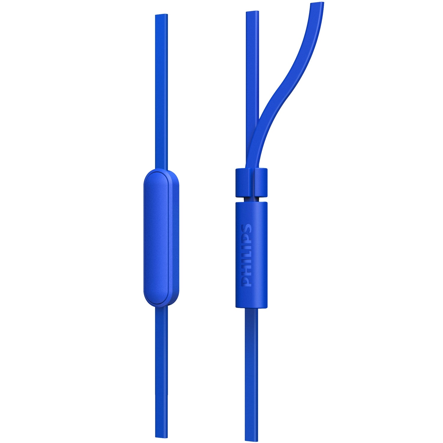 TAE1105BL Wired in-ear headphones with built-in remote control. Blue.