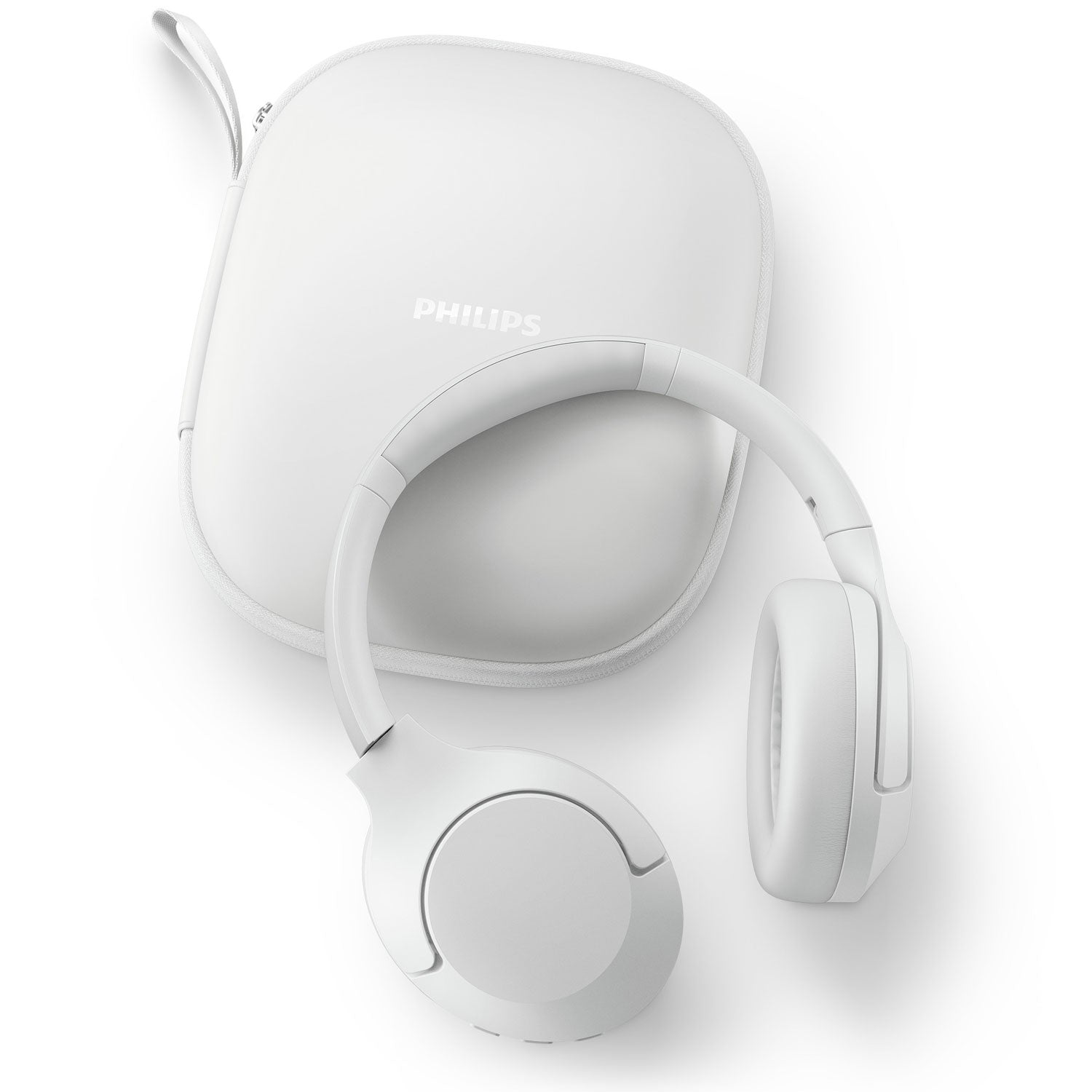 TAH8506WT Wireless Headphones, Noise Canceling Pro, Elegant Style. Up to 60 hours of playing time. White.
