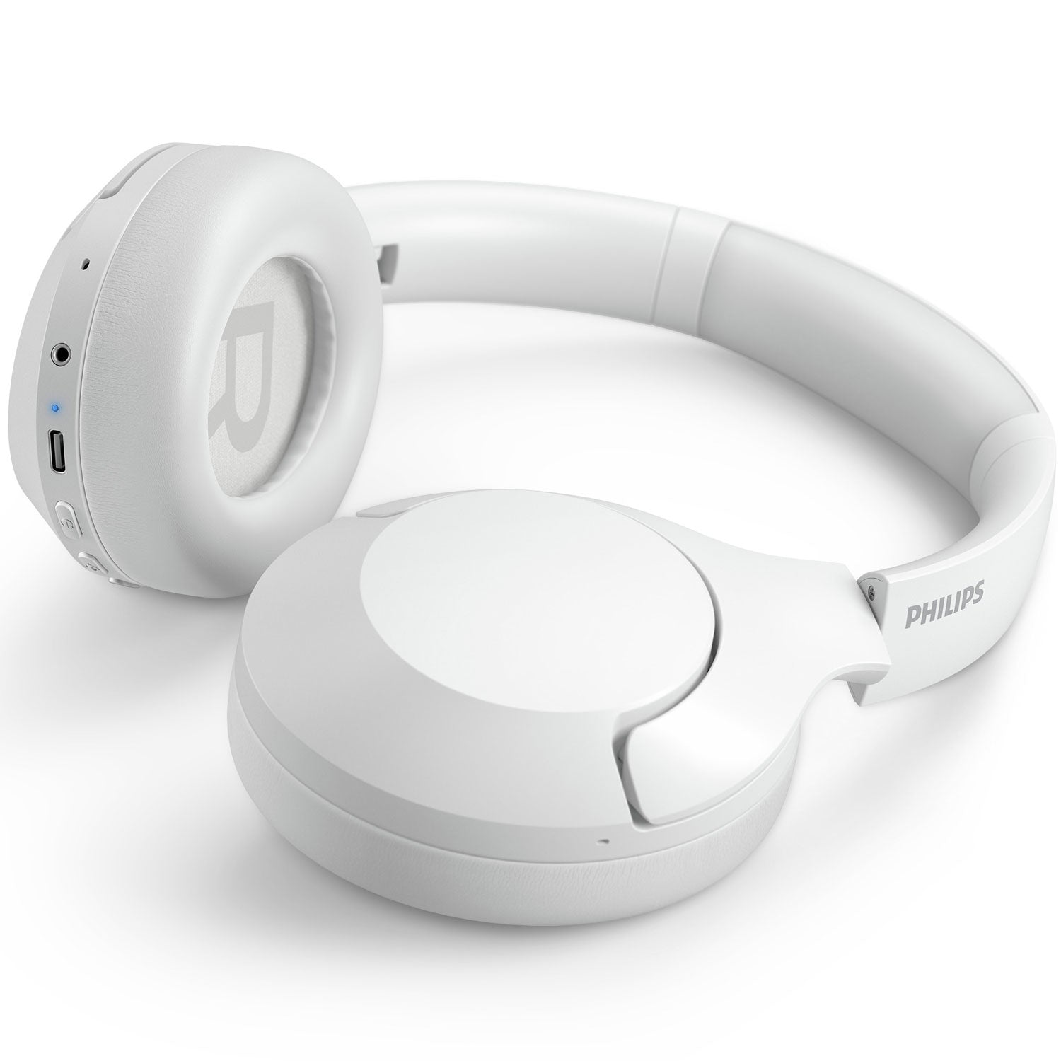 TAH8506WT Wireless Headphones, Noise Canceling Pro, Elegant Style. Up to 60 hours of playing time. White.