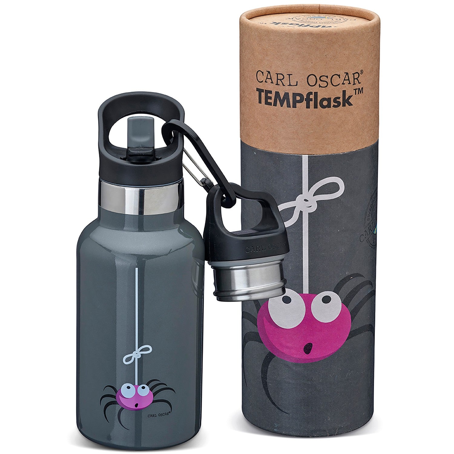 TEMP bottle 0.35L Grey