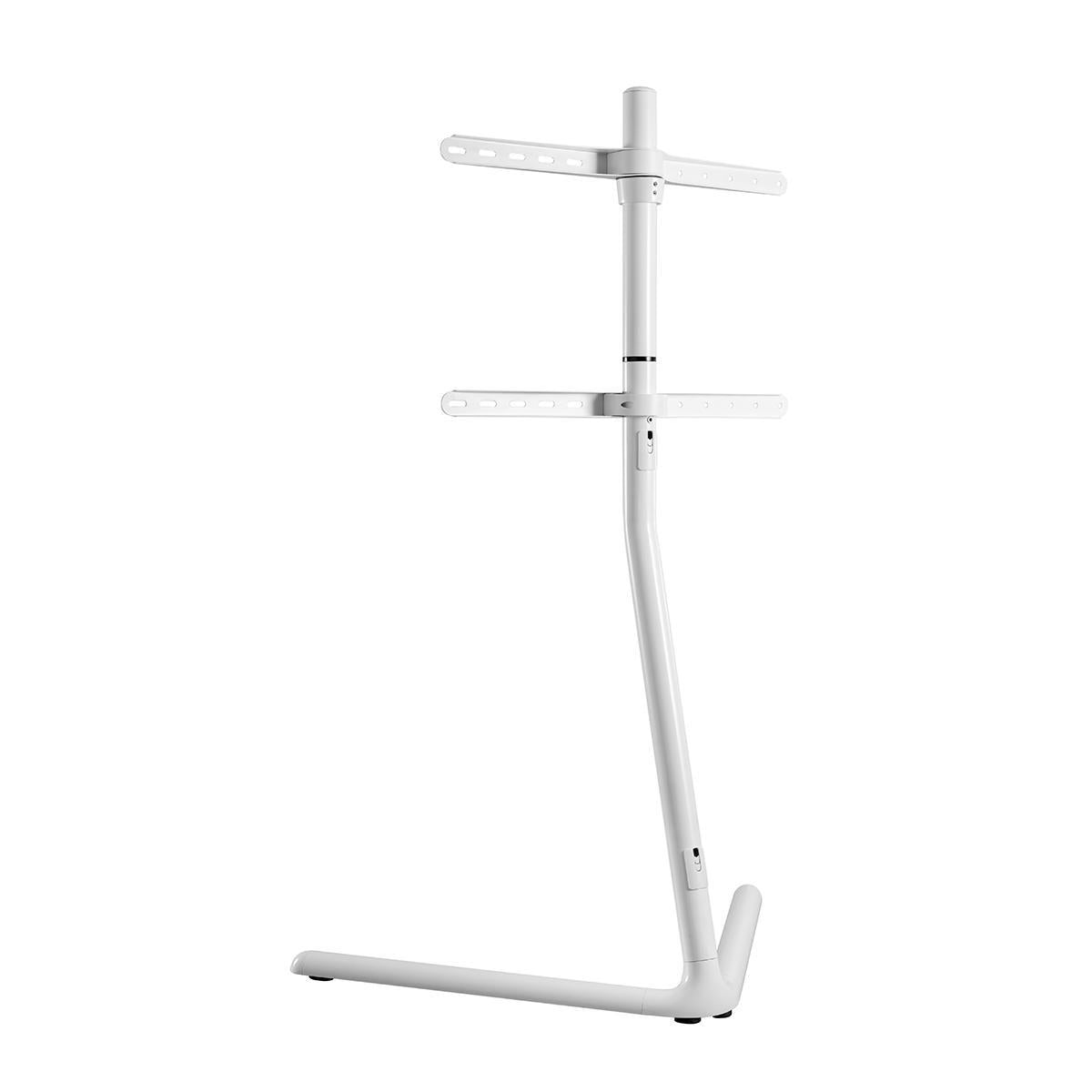TV Floor Stand | 49 - 70 " | Maximum supported screen weight: 40 kg | V-shape Design | Anti-tip strap | Snap-lock | Aluminium / Steel | White