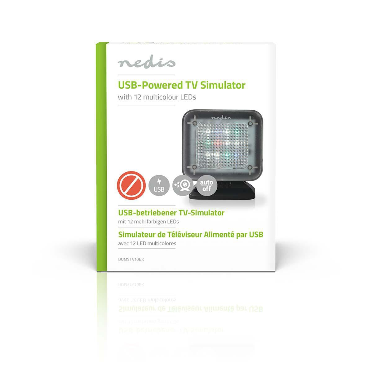 TV Simulator | USB Power | Indoor | Black