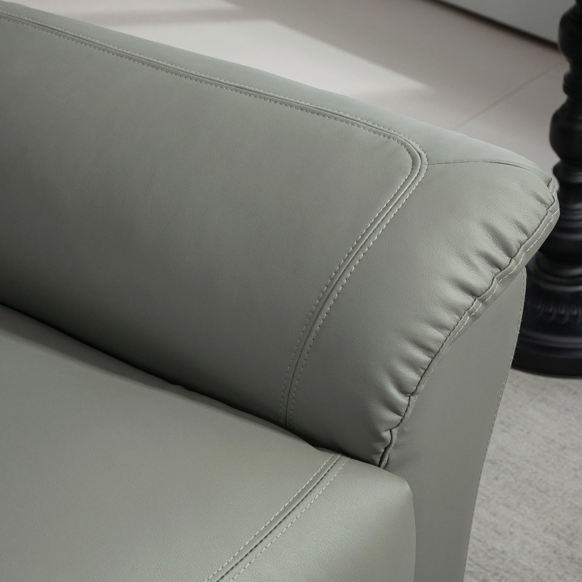 TV armchair with stand-up aid, electric recliner with reclining function, heating and massage function, TV armchair with spring system