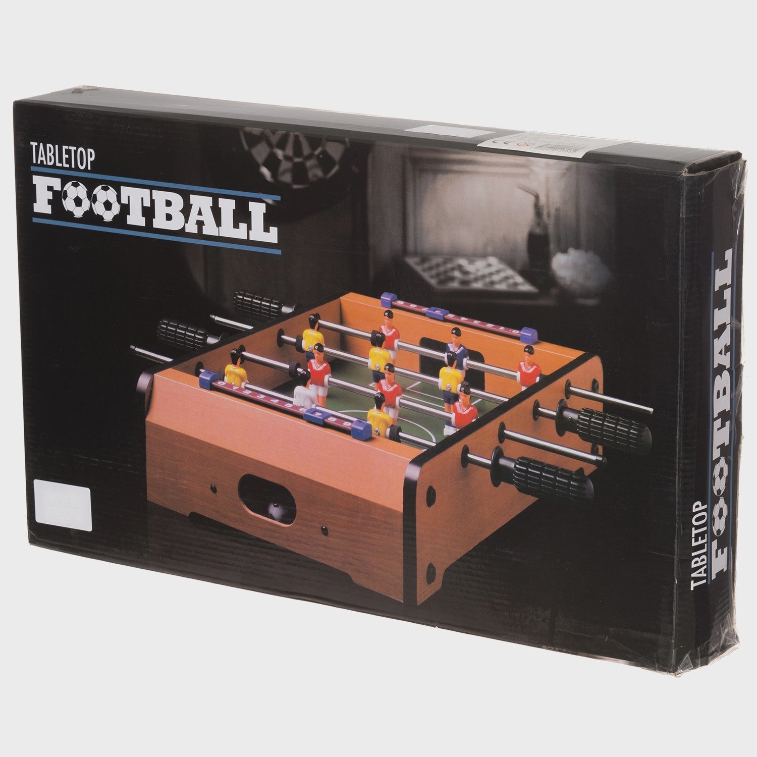 Table Football Game, MDF, 51x51x10 cm, 2 Balls Included