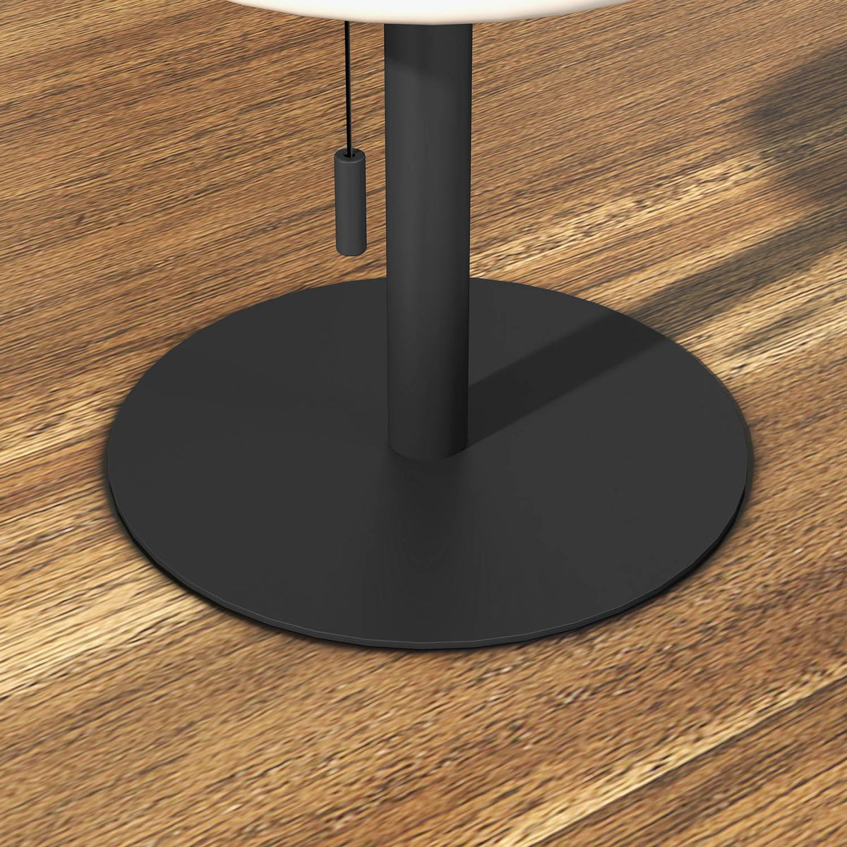 Table Lamp Usb Rechargeable Led Table Lamp, Dimmable, Bedside & Desk Lamp, Ip44, Indoor & Outdoor, Black+White