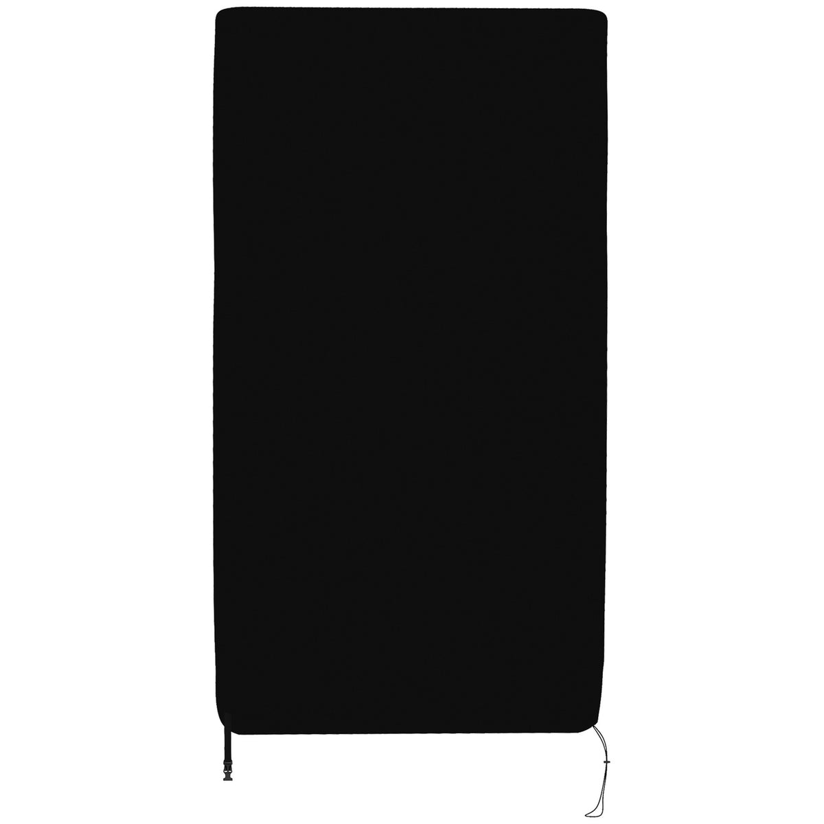 Table Tennis Table Cover Waterproof Anti-Uv Outdoor Indoor Black