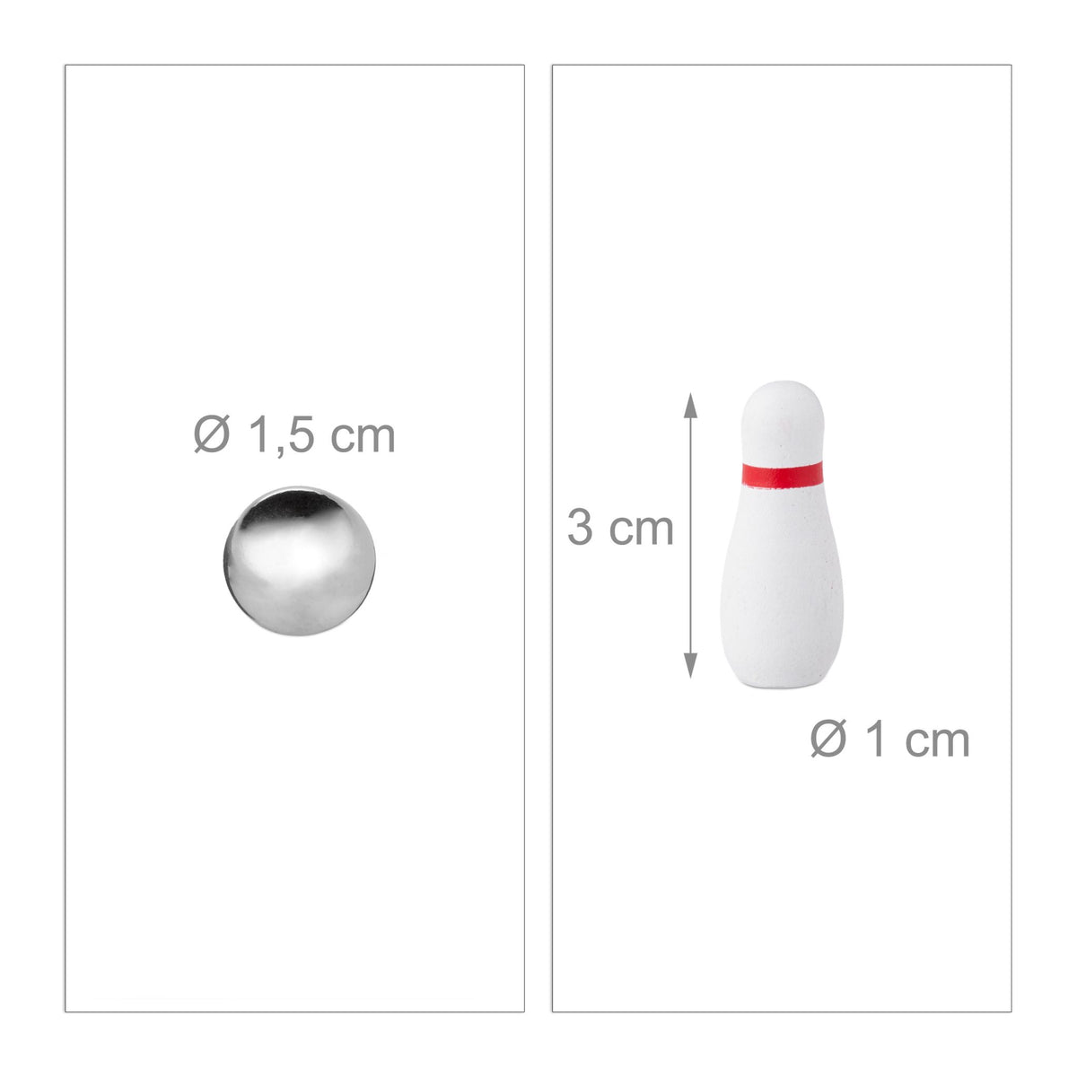 Table bowling mini game
