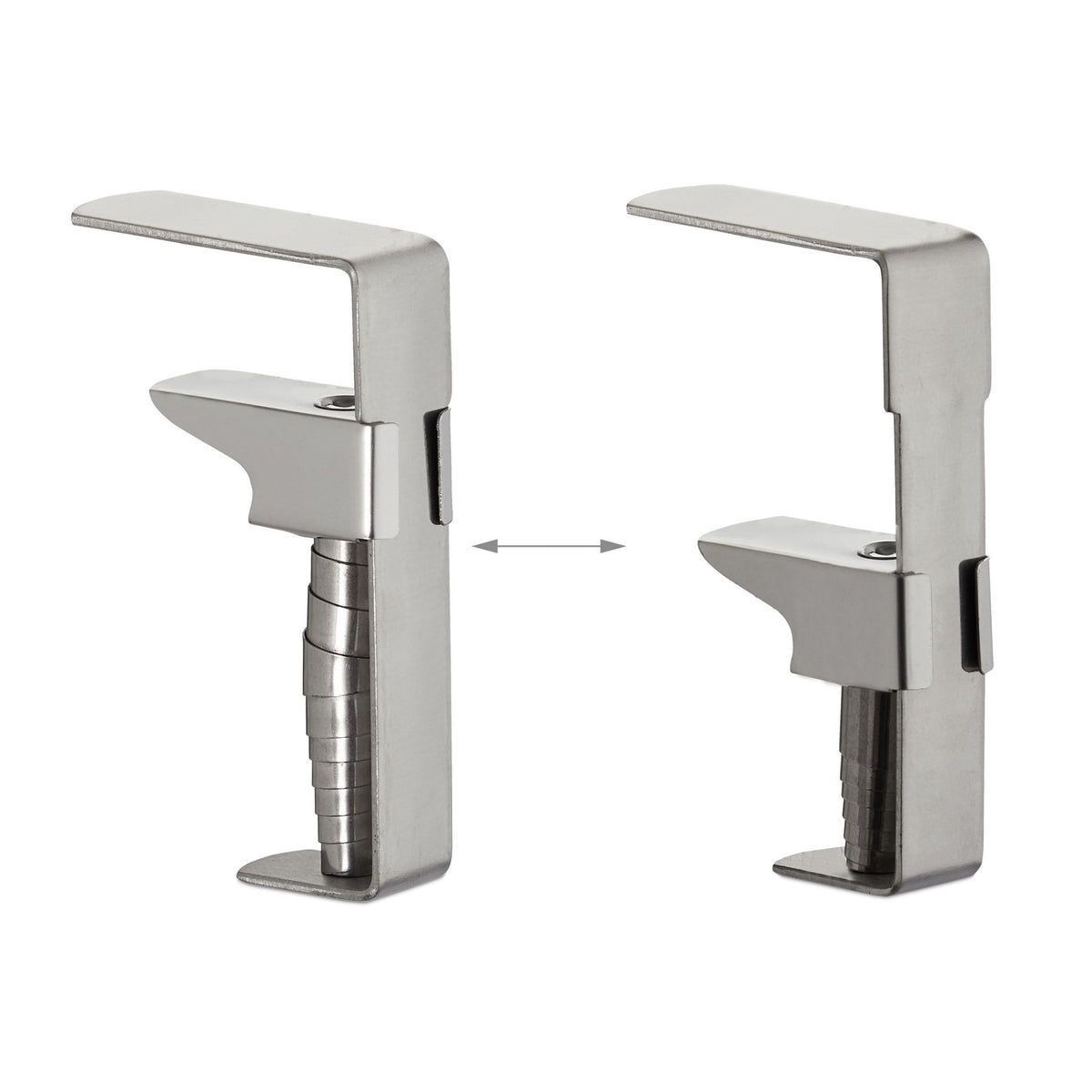 Table clamps stainless steel 4 pcs