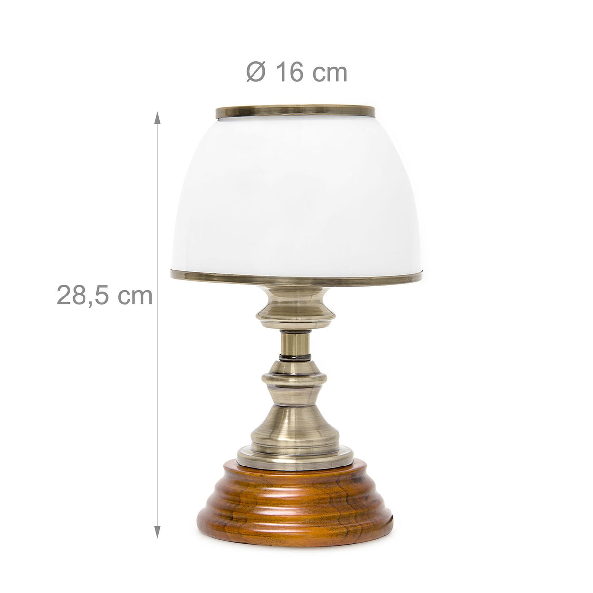 Table lamp Glass shade Classic