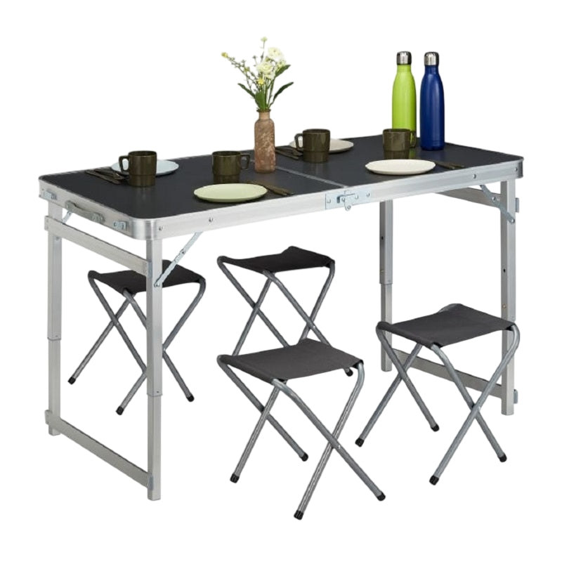 Table set for camping