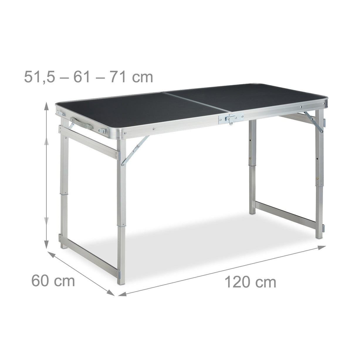 Table set for camping
