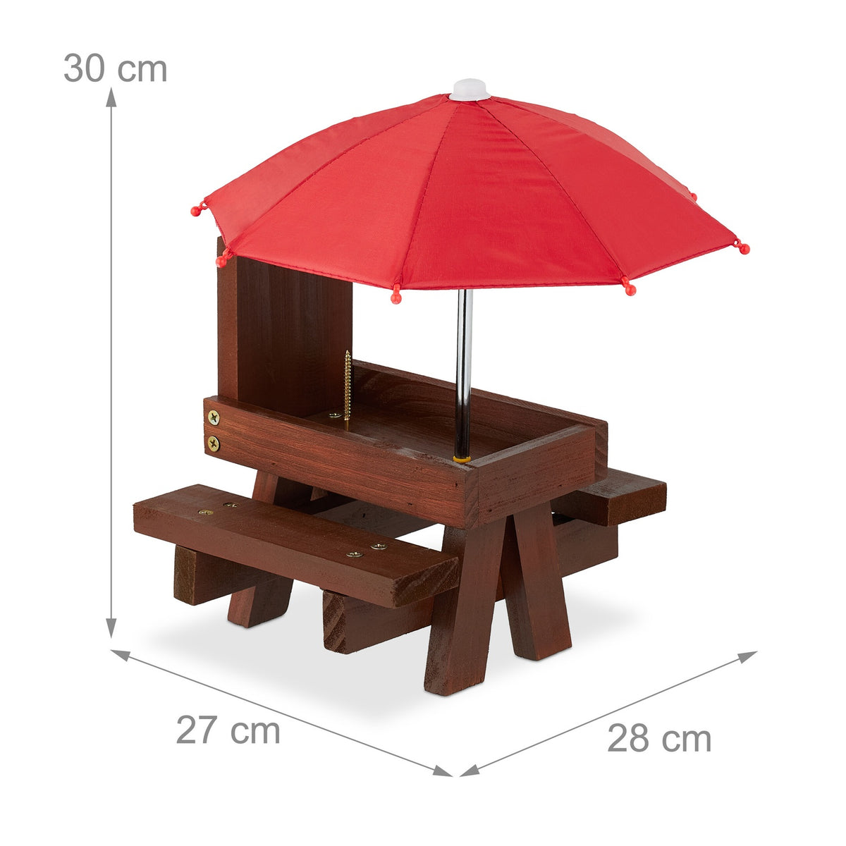 Table set for squirrel