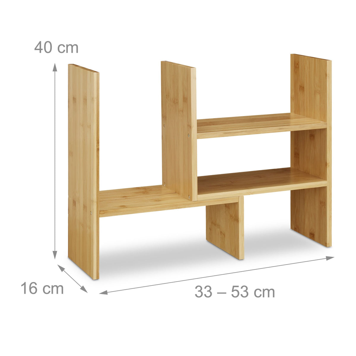Table shelf in bamboo