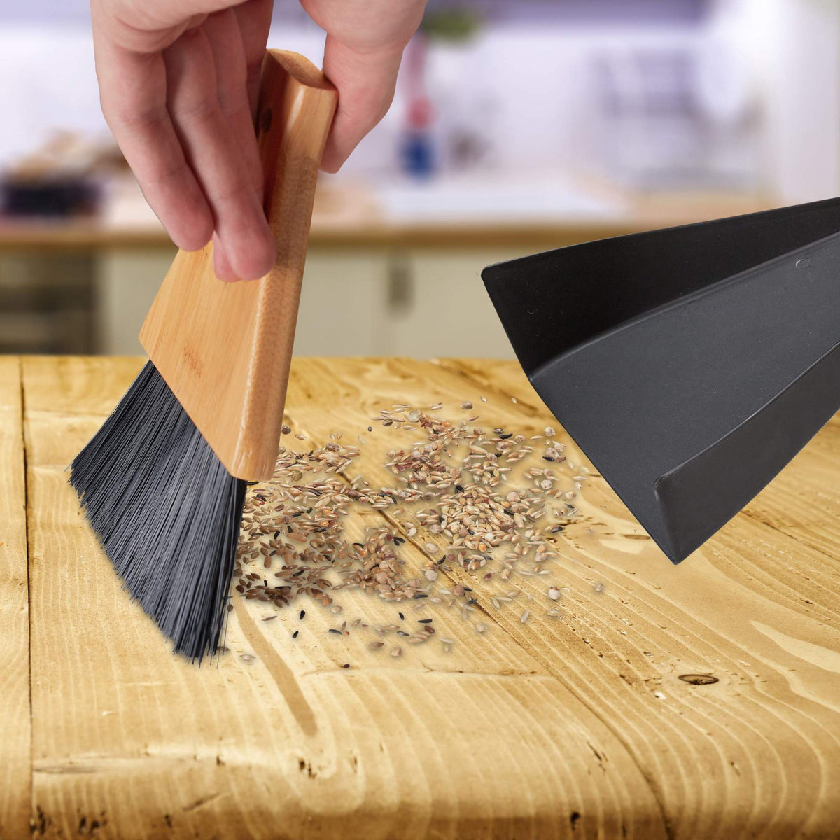 Table sweeping set 2 parts