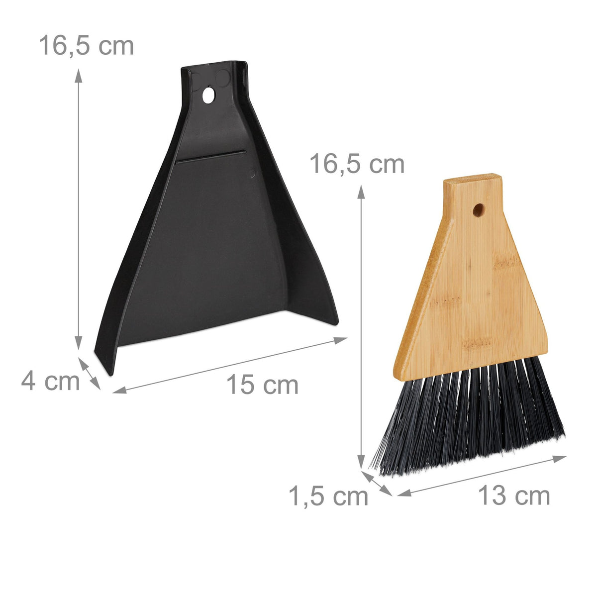 Table sweeping set 2 parts
