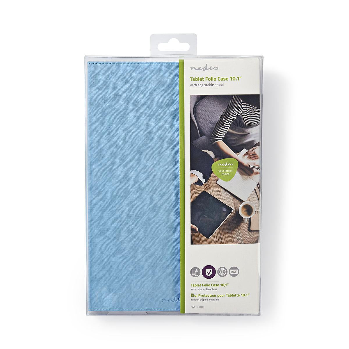 Tablet Folio Case | 10 " | Universal | Blue | PU