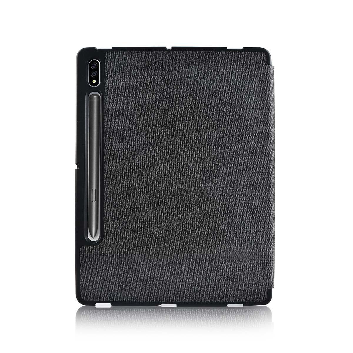 Tablet Folio Case | Galaxy Tab S7 | Auto-wake function | Black / Grey | Polycarbonate / TPU