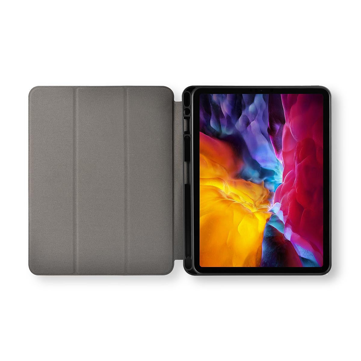 Tablet Folio Case Samsung | iPad Pro 11" 2020 | Built-in pencil holder | Auto-wake function | Gray / Black | Polycarbonate / TPU