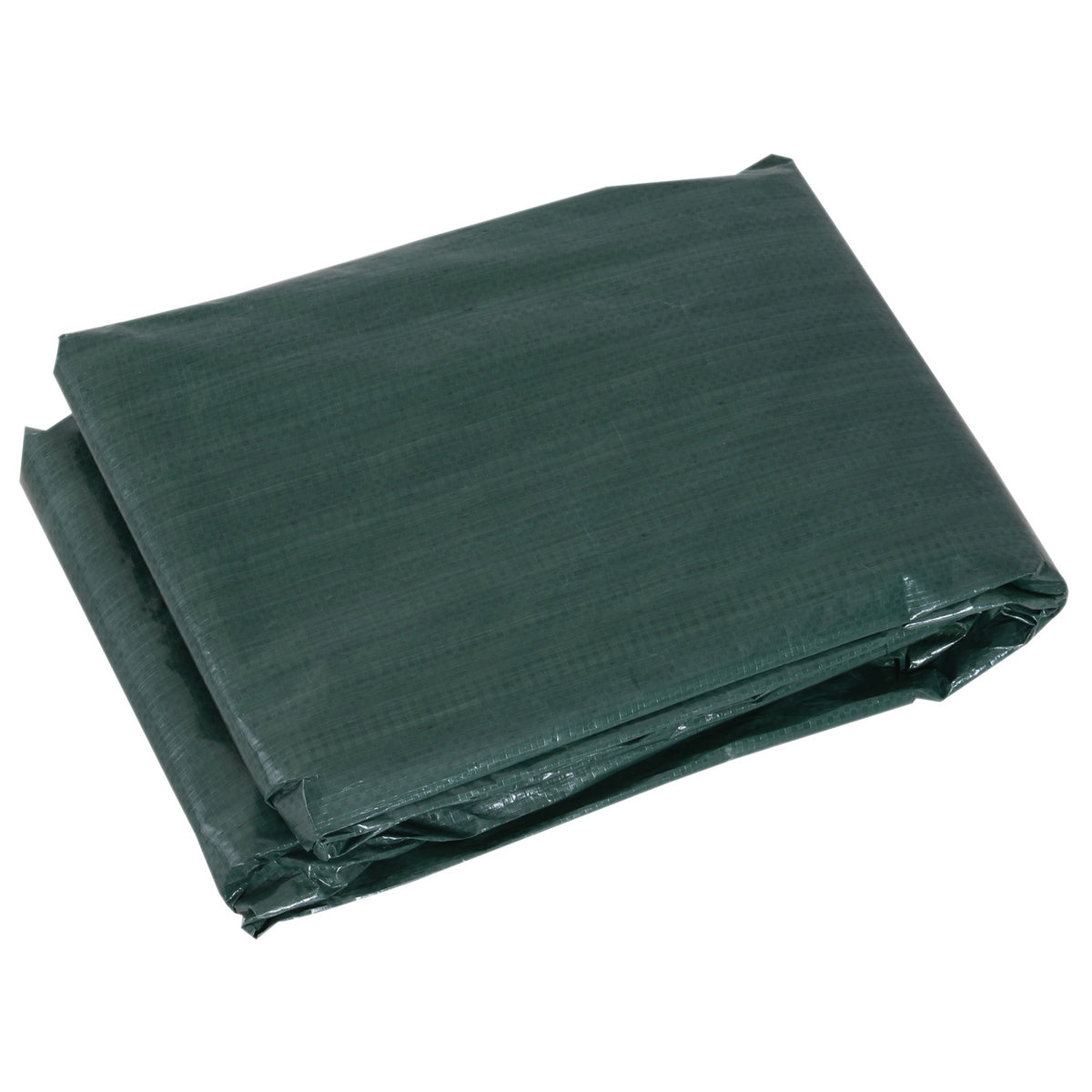 Tarpaulin Garden Furniture Protective Cover Waterproof Uv Protection Pe Green 235X190X90Cm