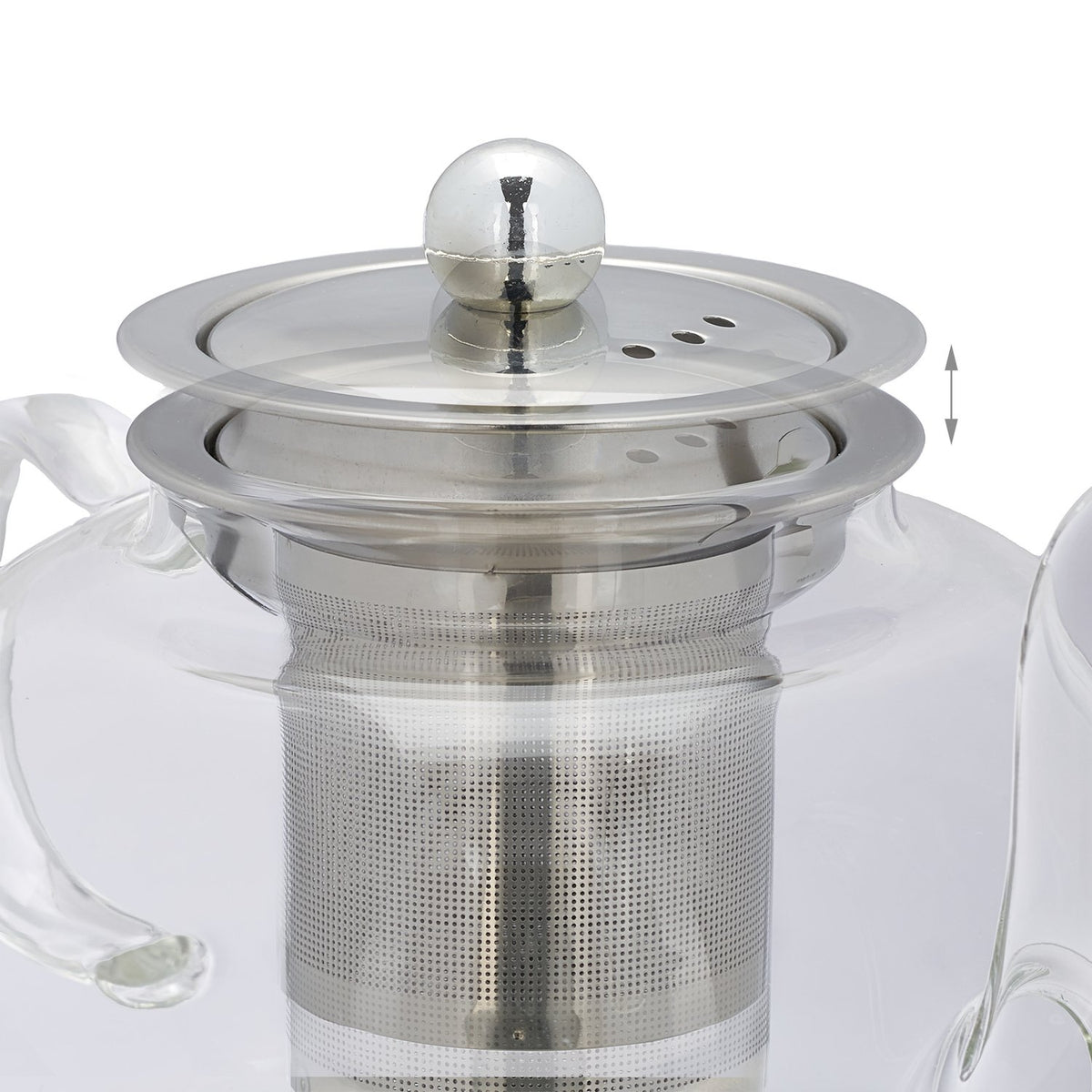 Teapot with strainer 600 ml
