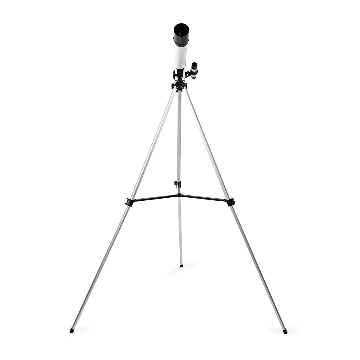 Telescope | Aperture: 50 mm | Focal length: 600 mm | Finder scope: 5 x 24 | Maximum working height: 125 cm | Tripod | Black / White