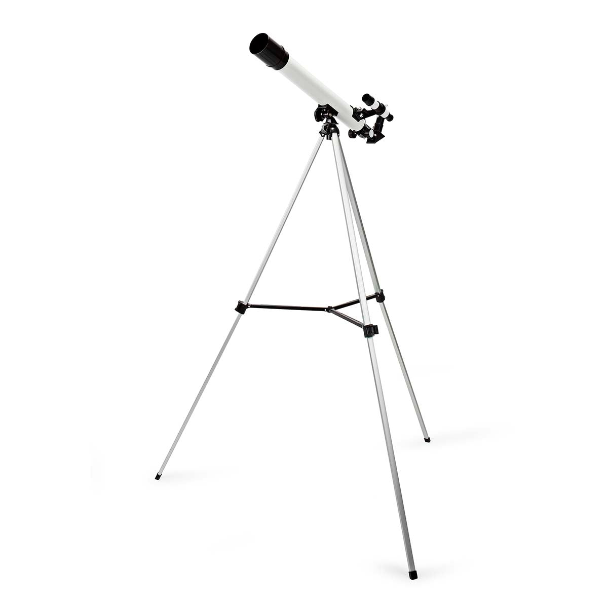 Telescope | Aperture: 50 mm | Focal length: 600 mm | Finder scope: 5 x 24 | Maximum working height: 125 cm | Tripod | Black / White