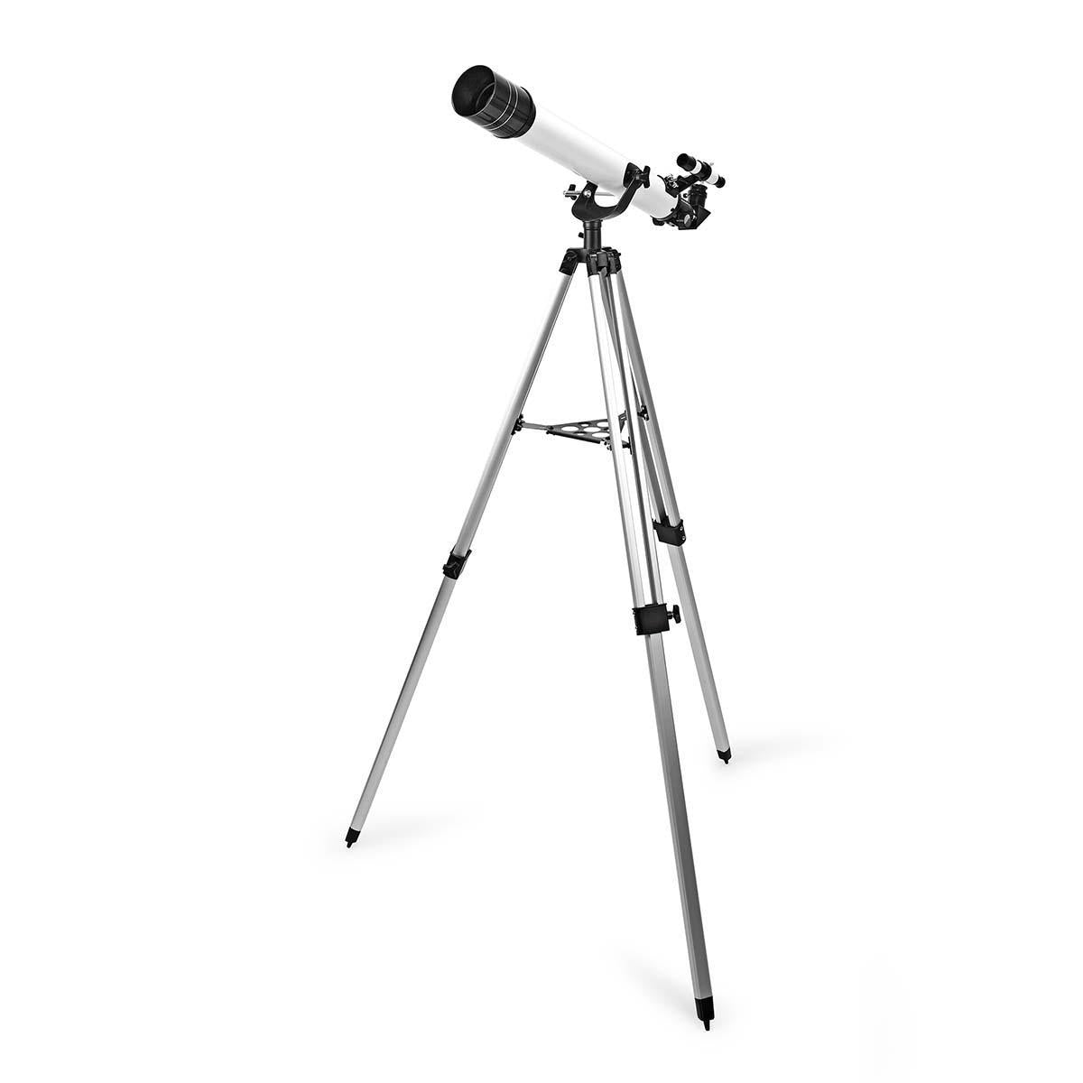 Telescope | Aperture: 70 mm | Focal length: 700 mm | Finderscope: 5 x 24 | Maximum working height: 125 cm | Tripod | Black / White