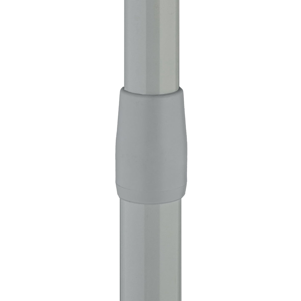Telescopic bar in stainless steel, gray