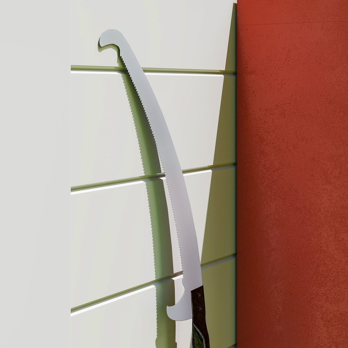 Telescopic branch saw 1.5–2.6 m tree shears with locking device, telescopic handle, non-stick coated blade, black