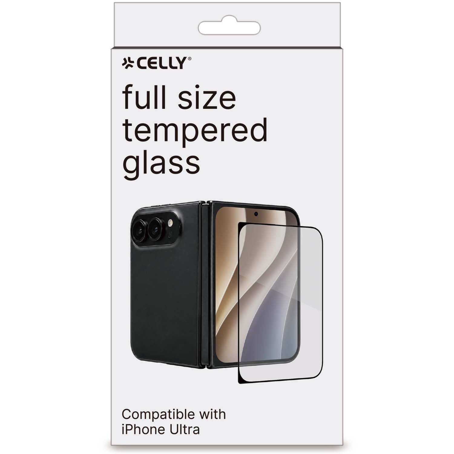 Tempered Glass Screen Protector for iPhone Ultra, 0.3mm Thin